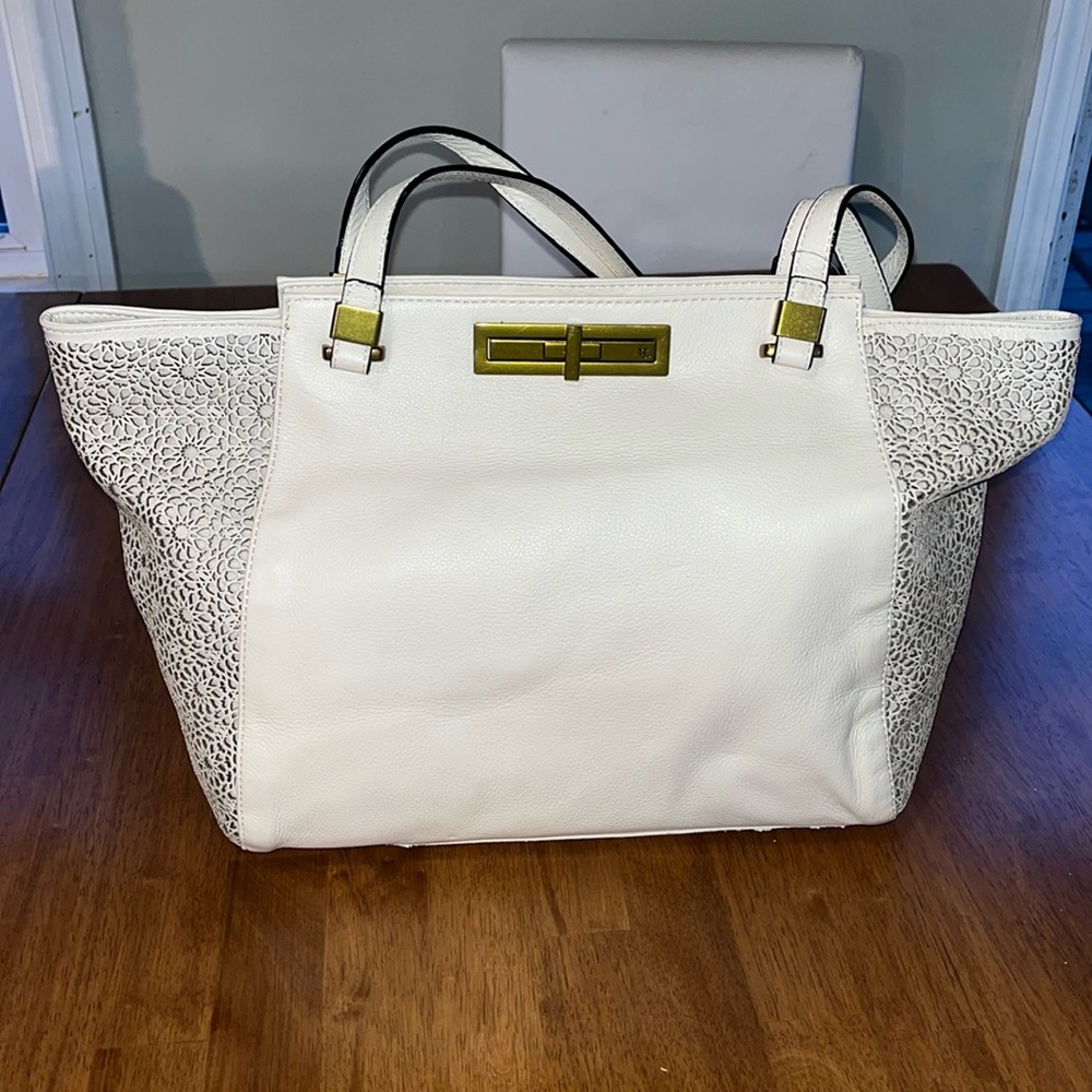 Elliott Lucca Bali '89 Shoulder Tote Floral Weave Shoulder Bag